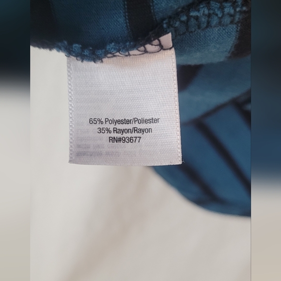 A.N.A size large Striped Tunic top - Picture 7 of 8